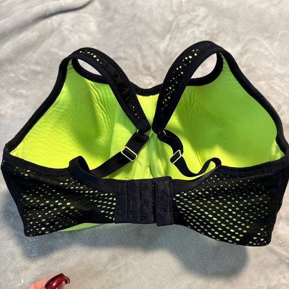 Panache Sport Underwire Sports Bra Black‎ Neon 30G UK / 30F US - Picture 5 of 9